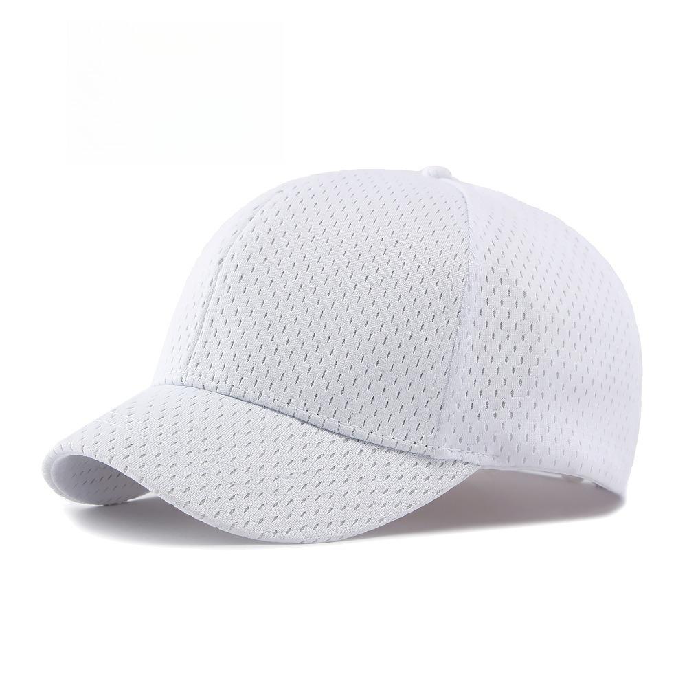 Unisex Summer Mesh Baseball Cap, Breathable Short-Brim Hat for Outdoor Sun Protection