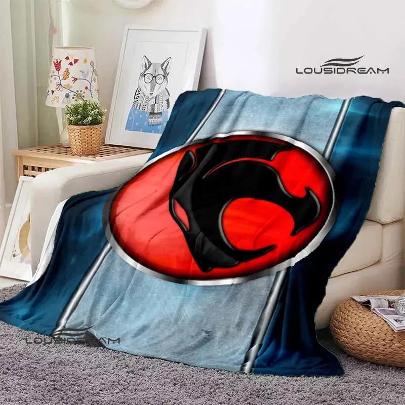 Одеяло с принтом Thundercats, детское теплое одеяло, одеяло с фланцем, домашнее дорожное одеяло, подкладка для кровати, подарок на день рождения