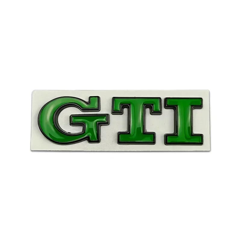 W123Metal Car Femder Side Emblem Rear Trunk Badge Sticker for Volkswagen VW GTI Logo Golf 5 7 JETTA MK4 PASSAT Polo SCIROCCO T-ROC