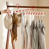 Multi-hook Clothes Rack Multi-functional Wave Hook New Underwear Strap Rotating Hook