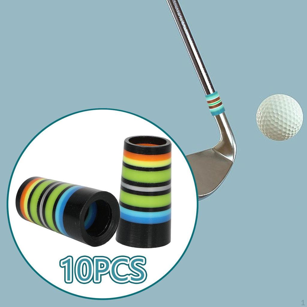 10 наконечников для клюшек для гольфа для адаптера с коническим наконечником .370, запасные части, клин
