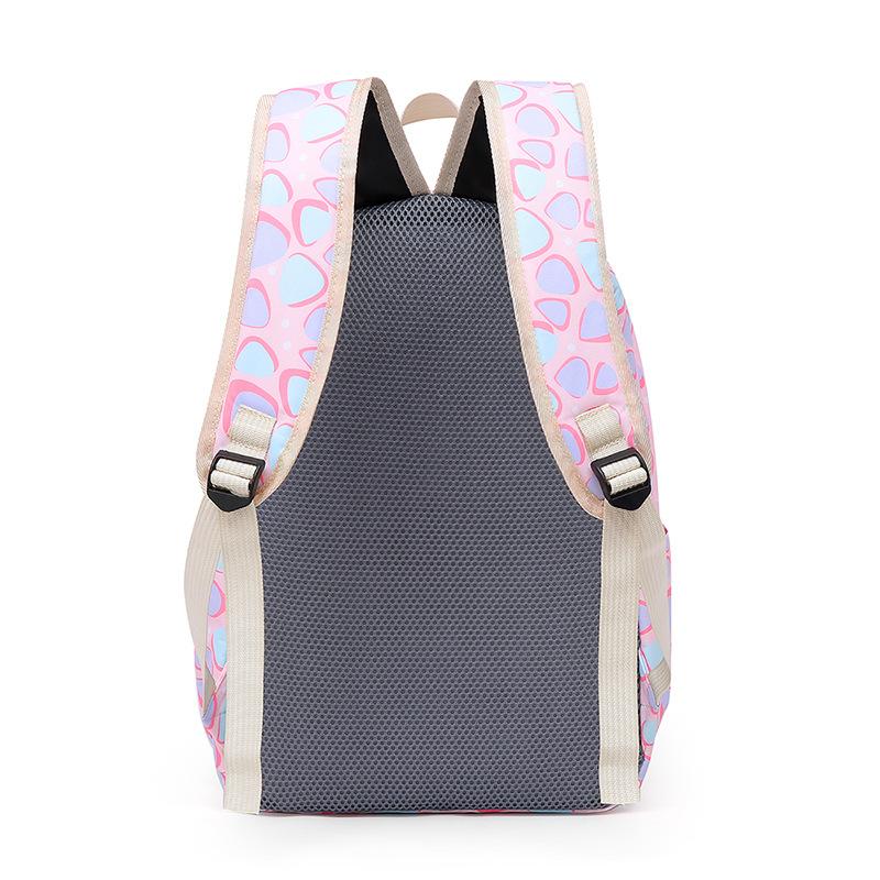 4-Piece School Backpack Set Lightweight Large Capacity Student Bookbag with Lunch Bag Pencil Case Tutorial Tote for Kids Teens