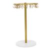 Headband Holder Organizer Metal Hair Hoop Display Stand Hair Accessories Storage Rack with 30 Hanging Hooks for Home