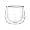 Set of 2 KINTO KRONOS Wine 250ml Double-Walled Glasses,