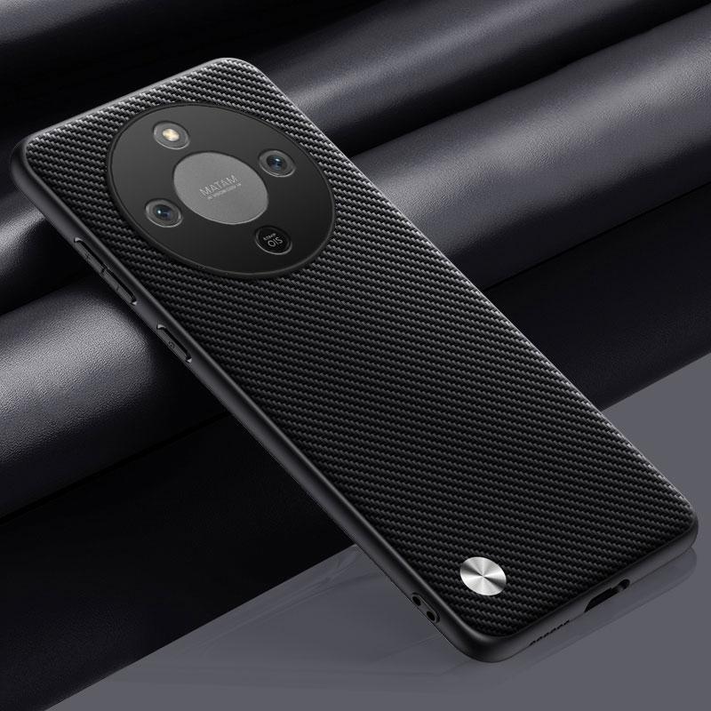 Роскошный чехол из искусственной кожи для Huawei Mate 70 60 40 30 Pro, защитная крышка из мягкого силикона, чехол для телефона