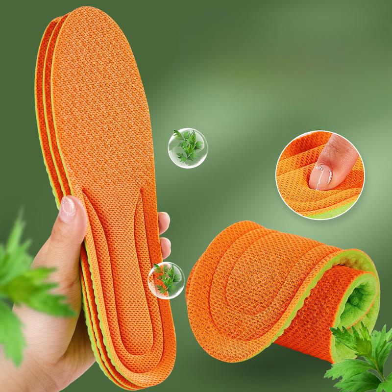Sport Shoes Insole Comfortable Plantar Fasciitis Insoles for Feet Man Women Orthopedic Shoe Sole Running Accessories