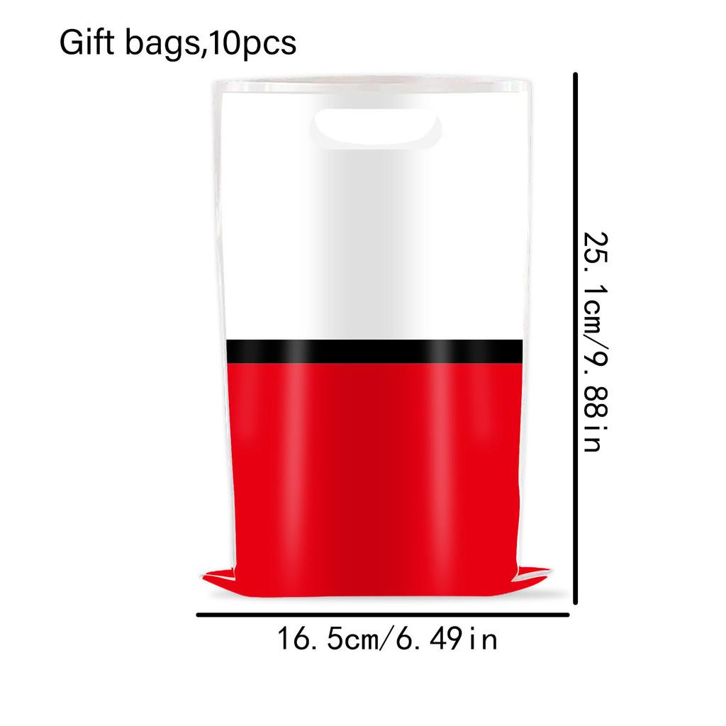 Подарочный пакет для детской вечеринки с принтом «Капибара Итальяна» и «Брейнрот» на день рождения