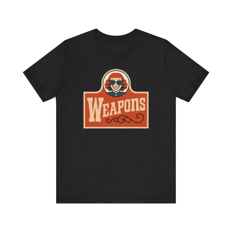 GILDAN TEE Weapons Z4ch Cregger Wendy's Unisex Tee Unisex T-Shirt