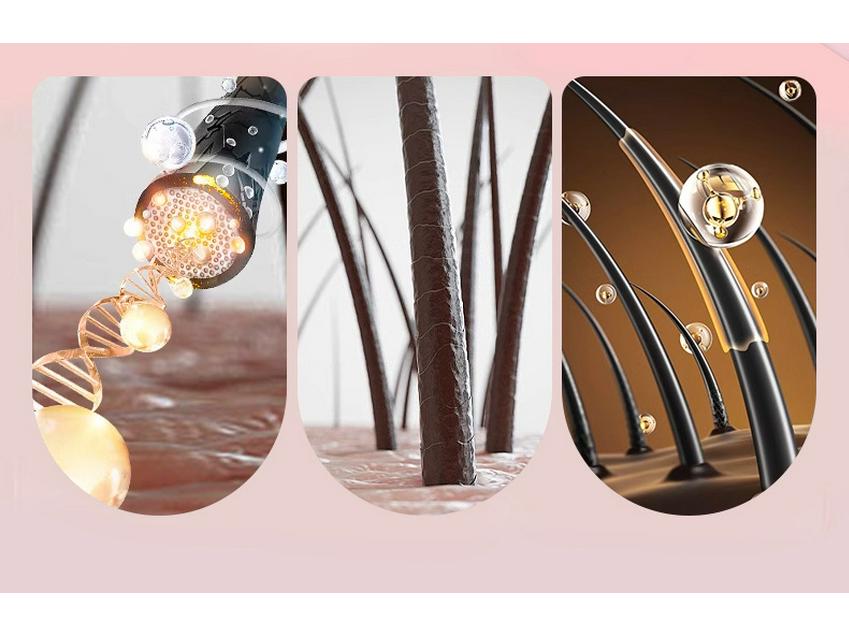 Портативная беспроводная ионизированная расческа для выпрямления и завивки волос – двойного назначения, защита от ожогов, бережное отношение к волосам