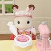 Sylvanian Families Sweet Patisserie Furniture Set for Dollhouse Ages 3+ Toy with ST Mark Certification