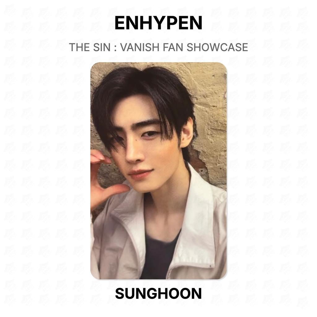 ENHYPEN ГРЕХ : VANISH FAN SHOWCASE Официальная фотокарточка