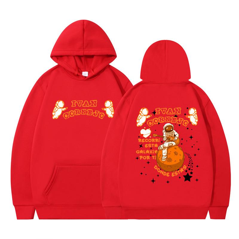 Иван Корнехо Мирада Тур Двусторонние Худи с Принтом Фан Осенние Зимние Толстовки с Капюшоном для Мужчин Женщин