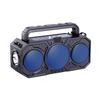 Уличный беспроводной Bluetooth-динамик двойной солнечный с фонариком проигрыватель карт аудио Африка