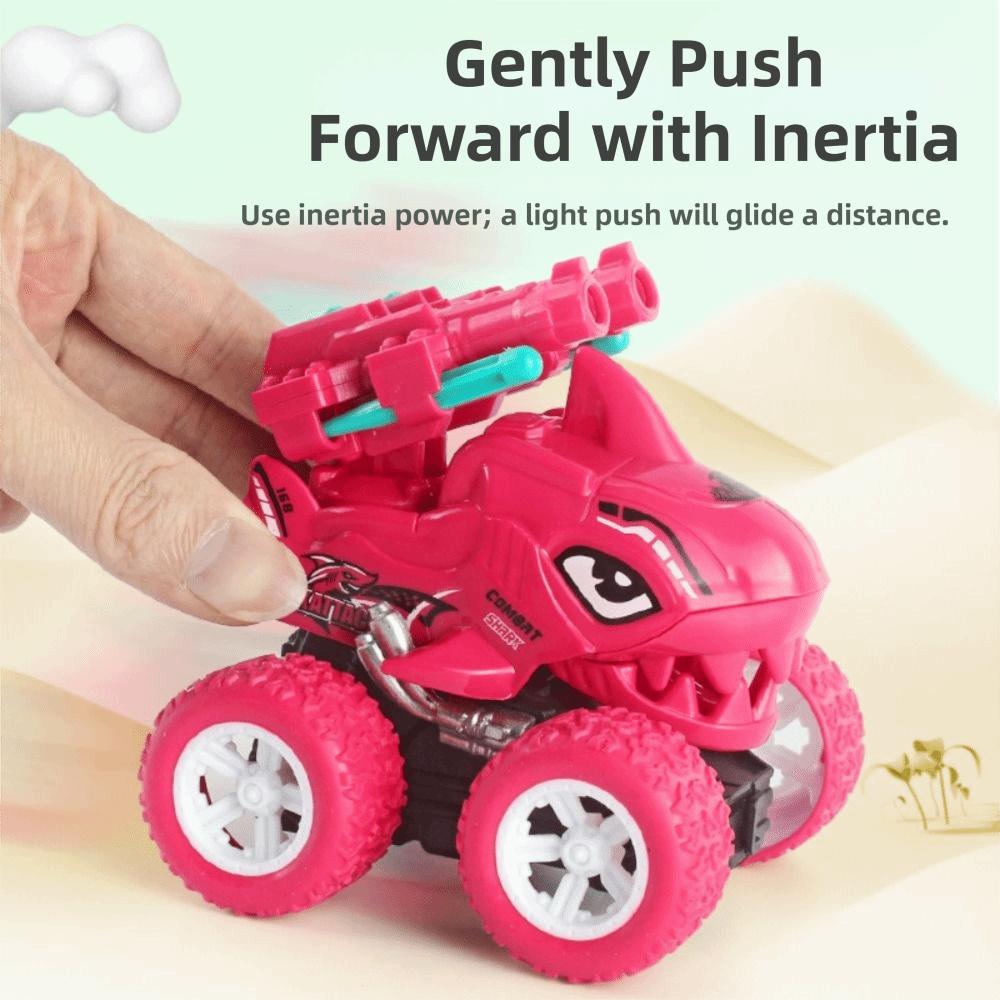 Off-Road Vehicle Dual Ballistic Drop-Resistant Car Shark Ejection Car Boy's Toy