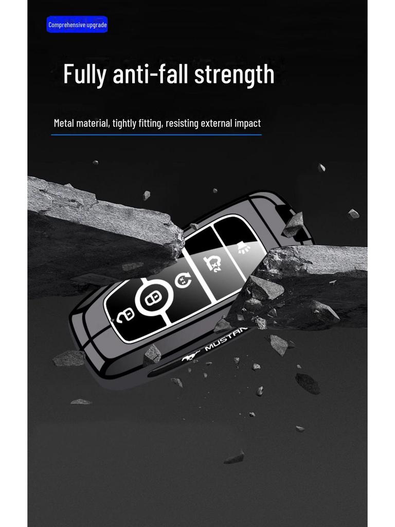 Чехол для ключа Ford Mustang Electric GT - SHELBY Сумка для машины Пряжка Ракушка