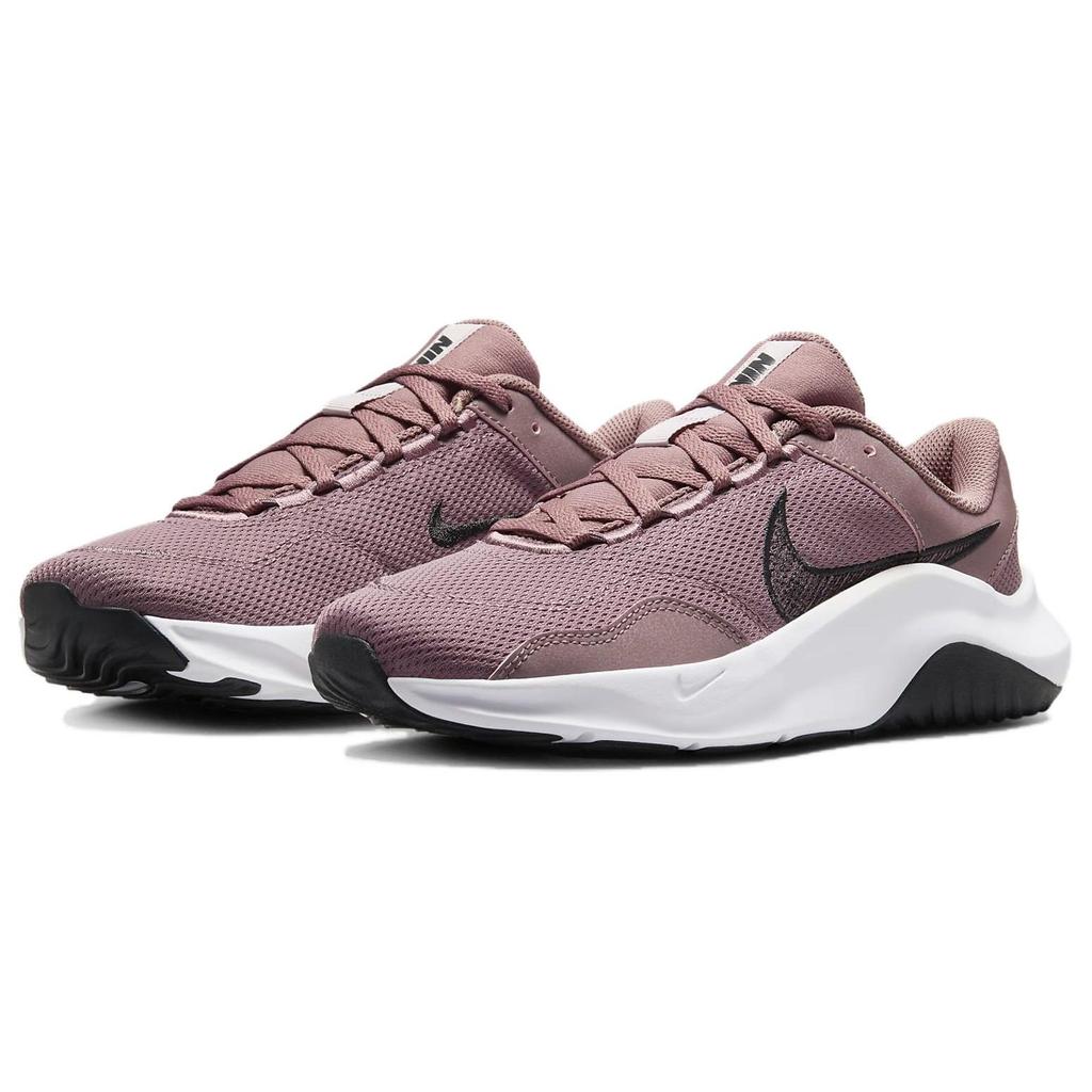 Nike Legend Essential 3 Next Nature Ретро Универсальные Простые Амортизирующие Прочные Низкие Тренировочные Кроссовки Женские Кроссовки Розовый Белый DM1119-200