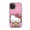 HK1 Hello Kitty Black Sofe Case for iPhone 16 15 Plus 14 13 Pro 8 SE XR XS Max P30 Nova 5T Y5P Y6 Y7 Y8P Y9 Realme C30 C33 C31 VIVO Y36 V27