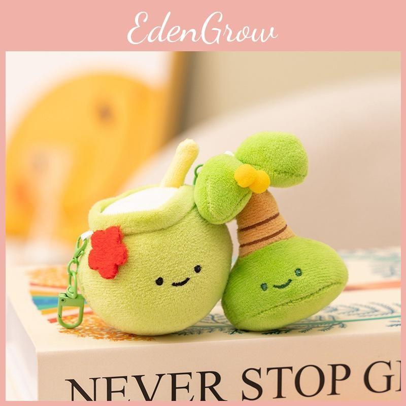 Tortoise Slippers Fruit Shaped Plush Keychain Toy Short Material Gifts Doll