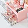 Розовый органайзер для ручек для столешницы, маленький и удобный ящик для хранения для офиса и дома, 4 ящика, хранение, многофункциональный, предметы,