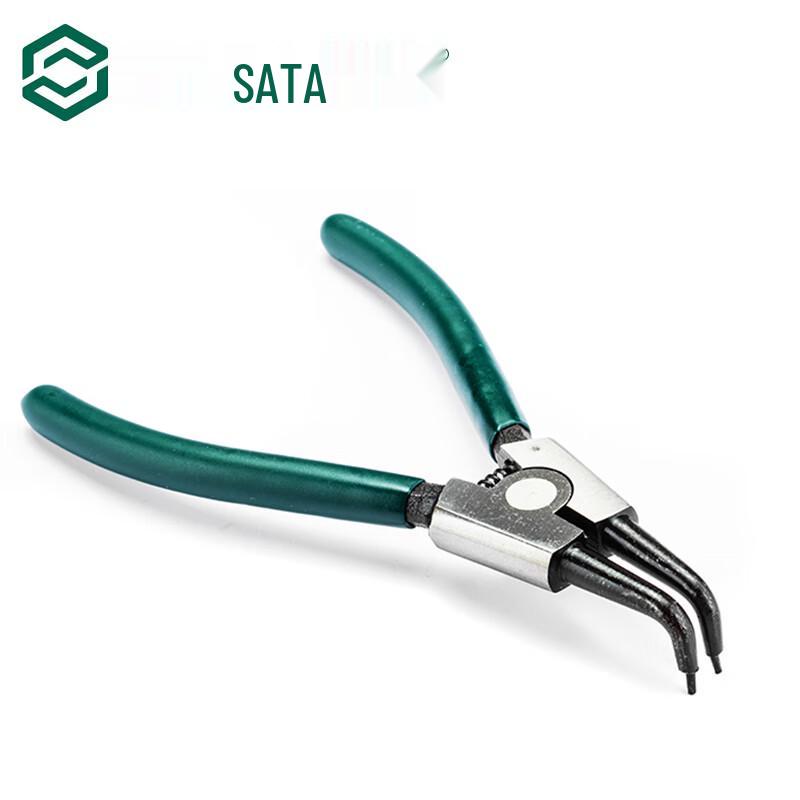 SATA 72021 Немецкие изогнутые внешние клещи для стопорных колец