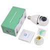 360° Rotating HD Wireless Light Bulb Camera for Home Surveillance