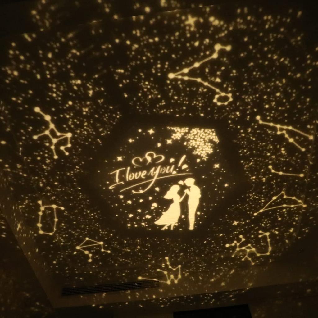 YOU KE LA 12 Types of Projection Film Planetarium for Home Use Popular Authentic Children Constellations Deer Moon Solar System Kids Wide Range of
