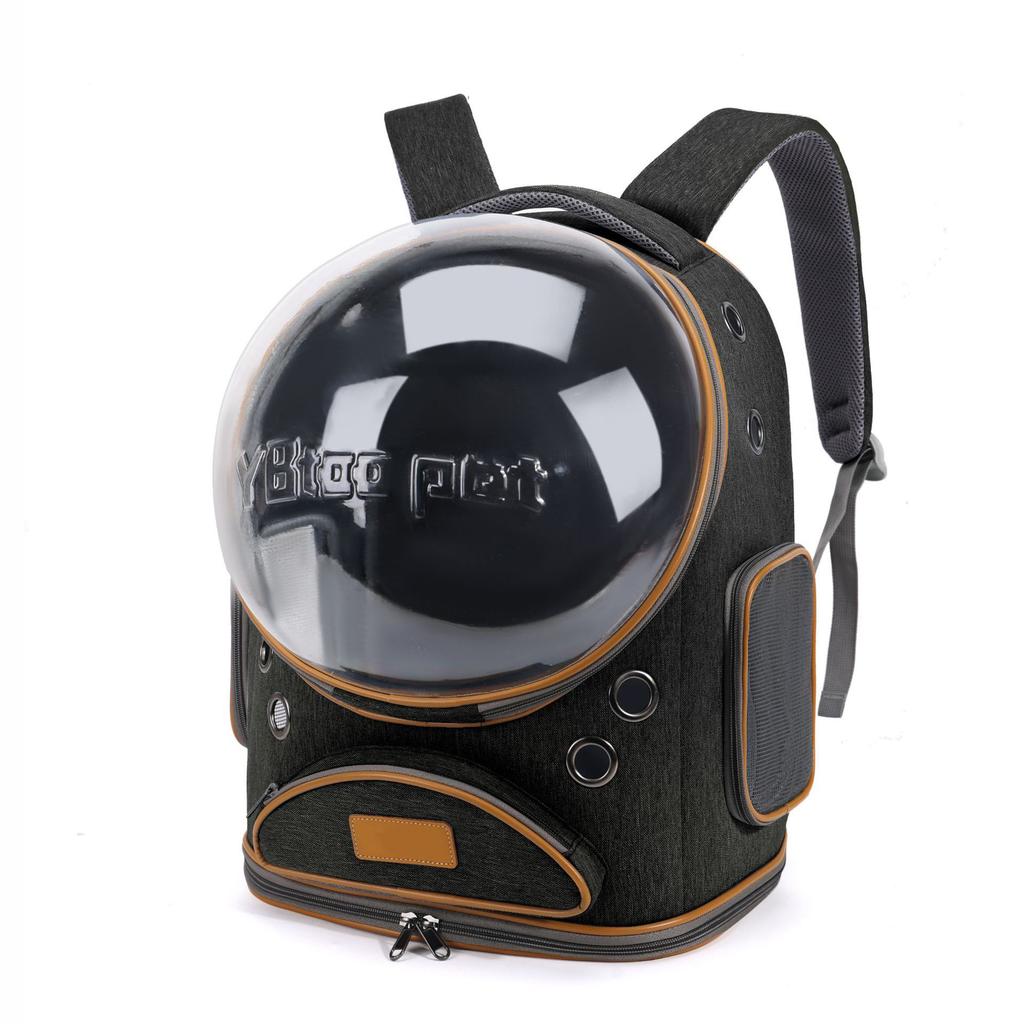 Space Capsule Pet Backpack Transparent Cat Carrier Large Dog Travel Shoulder Bag