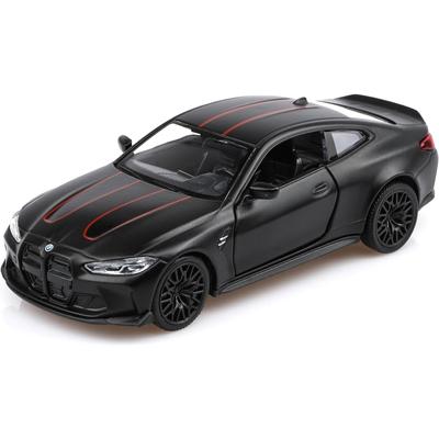 Литая под давлением модель автомобиля BMW M4 в масштабе 1/36, игрушечные машинки BMW с инерционным механизмом, автомобили, подарки для мальчиков и девочек