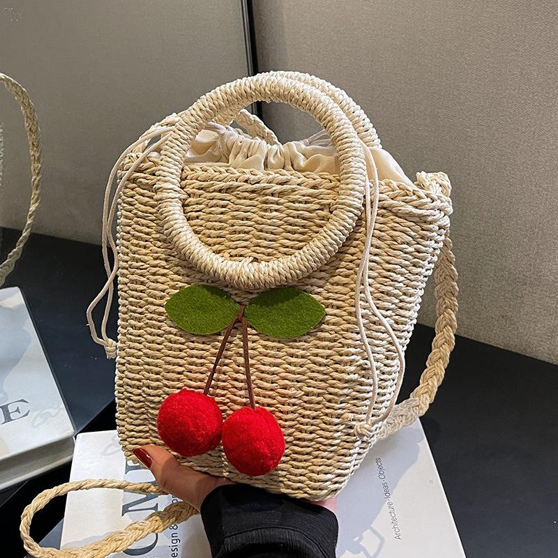 Популярные сумки Женские сумки через плечо Niche High-end Sense Rattan Bag Women Ins Vacation Style Сумка через плечо для женщин