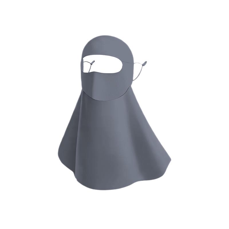 Бесшовная ветрозащитная маска для лица с защитой от солнца UPF50+