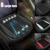 Summer Universal Car Cooling Cushion with 5/8 Fans, Three Wind Adjustment Cooled Chair Pad USB Seat Cushion Interior Accessories