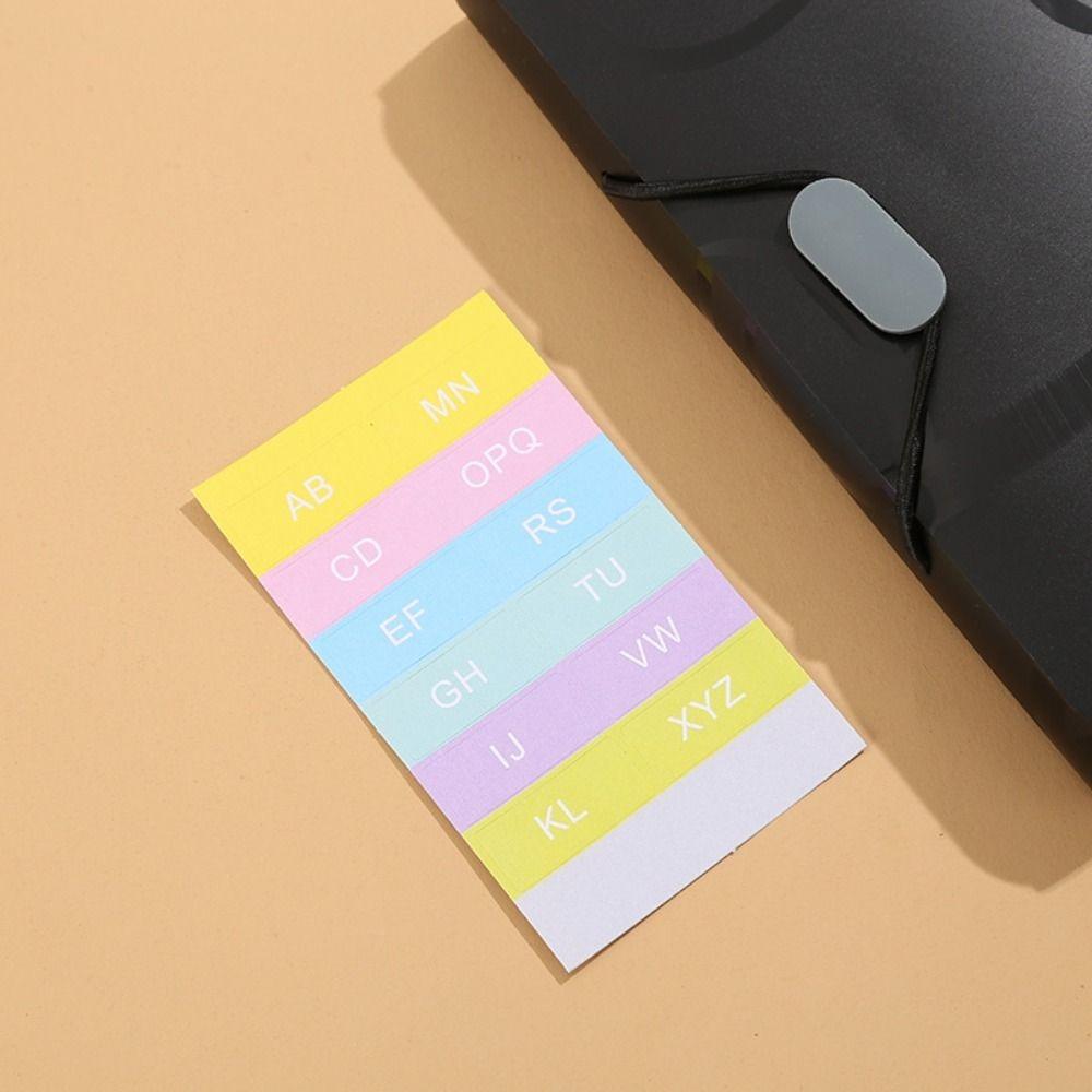 Износостойкая радужная сумка для органов, полосатая упаковка для счетов, сумка для хранения файлов формата А6 в карамельных тонах, семья