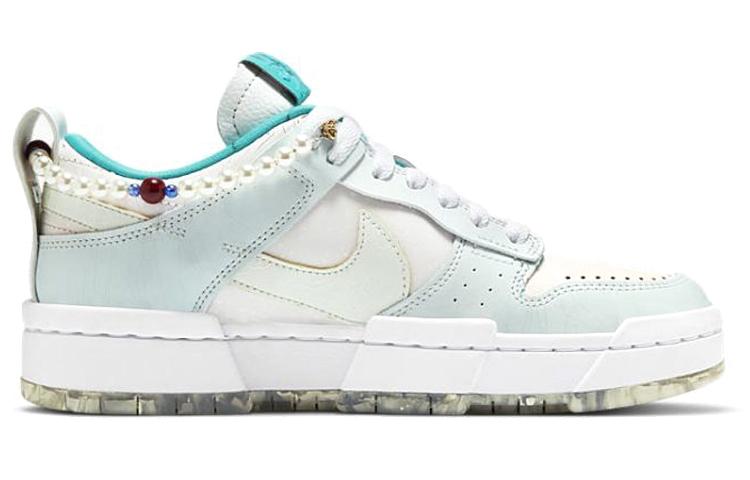 Nike Dunk Low Disrupt Бело-зелено-фиолетовый 'White Green' Женские DC3282-013