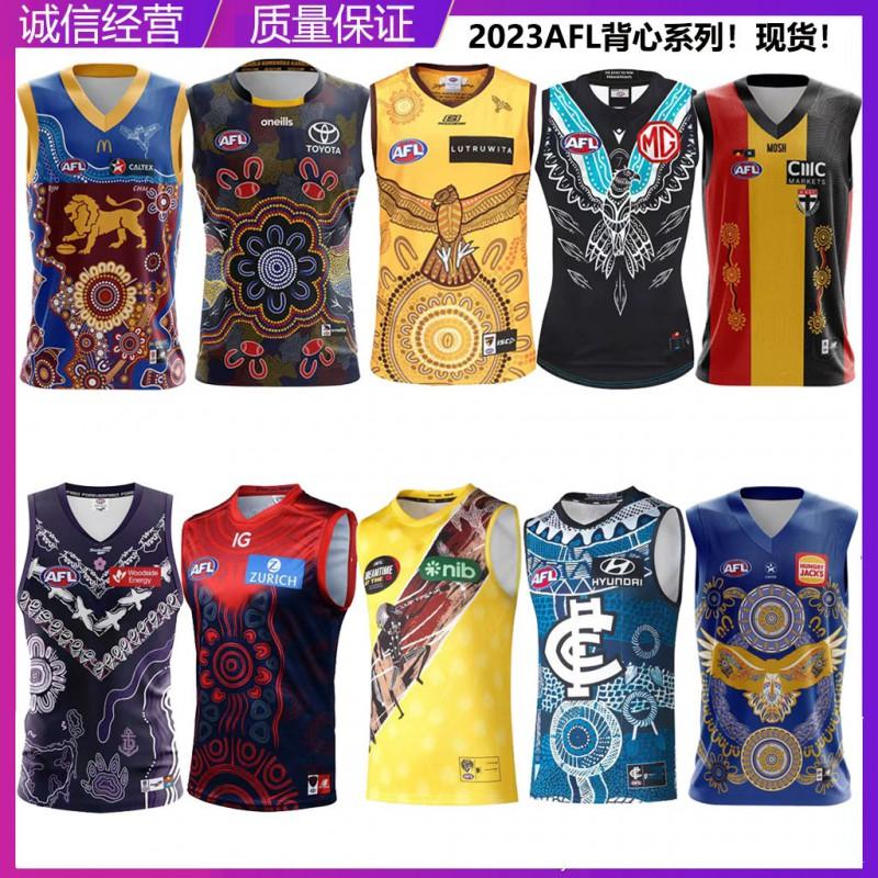AFL Football Jersey - Seahawks Indigenous Ravens Richmond Tigers Collingwood Magpies Saints Vests S M L XL XXL XXXL