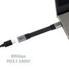 Удлинительный кабель USB4 V2.0 Type C со скоростью 80 Гбит/с, поддержкой видео 8K и 4 совместимостью