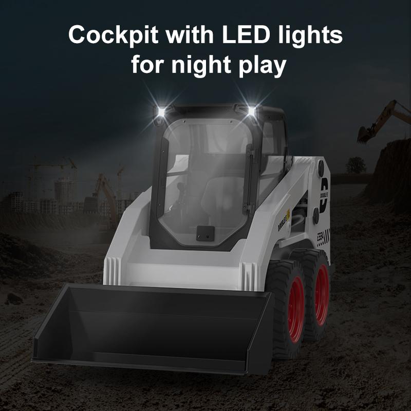 Non-Toxic Double E Rc Truck Loader 1/14 E594 Rc Excavator Remote Control Car Engineering Vehicles Trucks Toys For Children Gift
