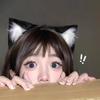 Плюшевая Черная Кошка Уши Головной Убор Мягкая Ткань Хэллоуин Косплей Аксессуар Для Волос Для Женщин Девочек Костюм Вечеринка