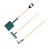 3Pcs 1:12 Dollhouse Miniatures Gardening Shovel Rake Hoes Farm Tool Doll Decor