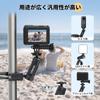Ulanzi Handlebar Mount for GoPro and Insta Camera Magic Adjustable Aluminum Camera Gripper with GoPro Compatible with Insta360 and Other Digital