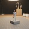 Миниатюрная фигурка человека 1/64 3D-печатная диорама Высокая детализация Окрашенный мужчина для