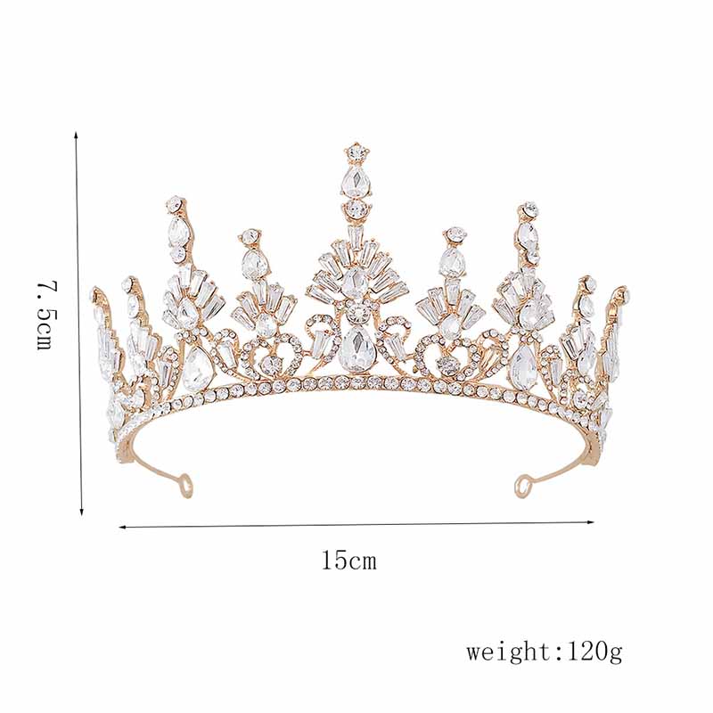 Винтажные хрустальные короны и диадемы со стразами, корона принцессы и королевы, диадема, свадебный головной убор, аксессуары для волос, ювелирные изделия