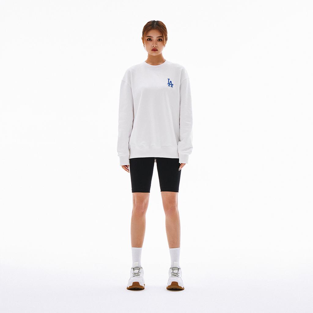 New MLB SS24 Sweatshirt Unisex Ecru 3AMTM0441-07WHS