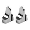 2Pcs Glass Clamp ZincAlloy Glass Clips Shelf Clamps Holder Flat Back Mount Holder 55 X 24 Mm For Partition Board Desk