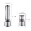 Stainless Steel Pepper Salt Grinder Manual Pepper Grinding Machine Household Spice Mill  Restaurant
