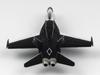 PLATZ Scale Royal Australian Air Force Fighter Hornet Black Royal Australian Air Force 100th Anniversary Paint of Plastic Model Kit 1/144 F/A-18A