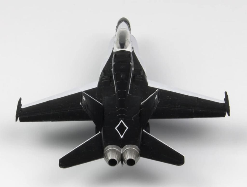 PLATZ Scale Royal Australian Air Force Fighter Hornet Black Royal Australian Air Force 100th Anniversary Paint of Plastic Model Kit 1/144 F/A-18A