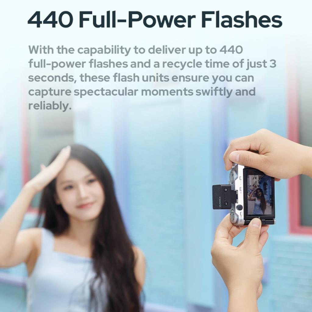 Мини-вспышка Godox iM20 Speedlight для Panasonic Olympus, время перезарядки 3 секунды, примерно 440 мАч, мини-вспышка для Sony ZV1 и других зеркальных фотокамер, литиевая