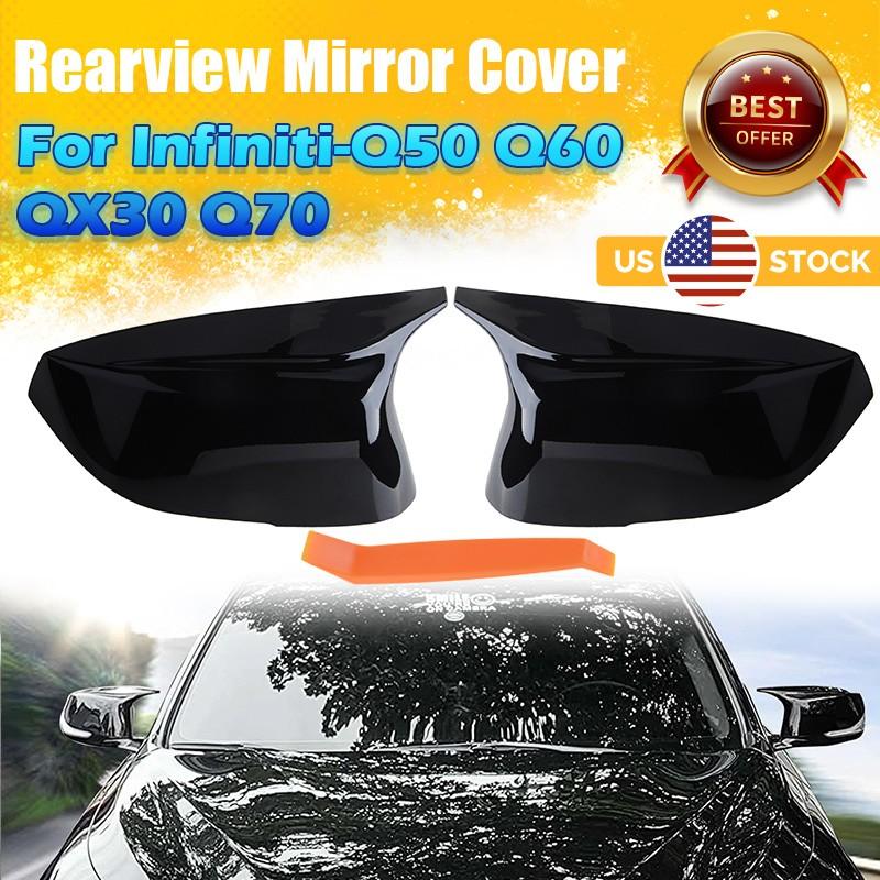 Fits Infiniti Q50 Q60 Q70 M3 Style 2014-2024 Side Mirror Cover Cap Replacement