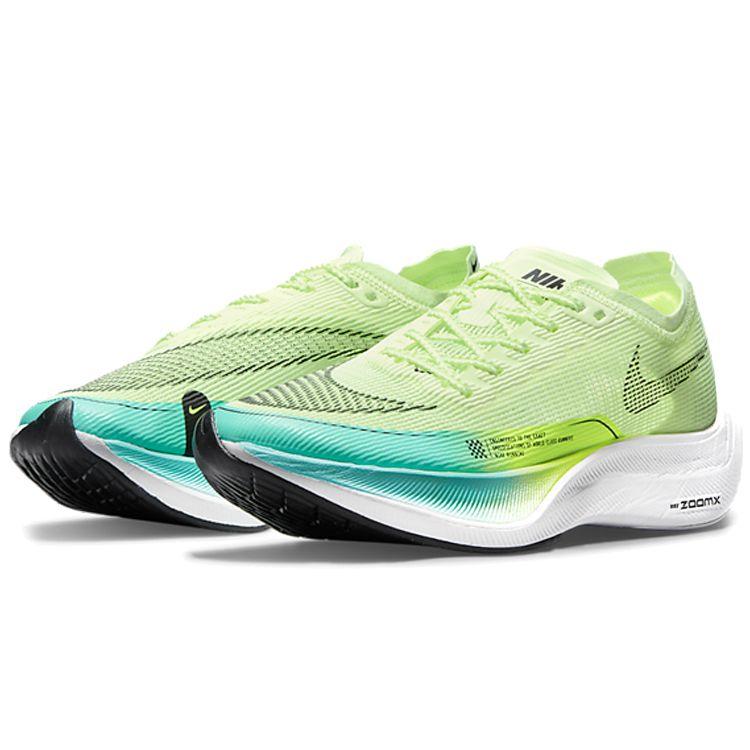 Nike Женские ZoomX Vaporfly Next% 2 Fast Pack Barely Volt Black Dynamic Turquoise Volt CU4123-700