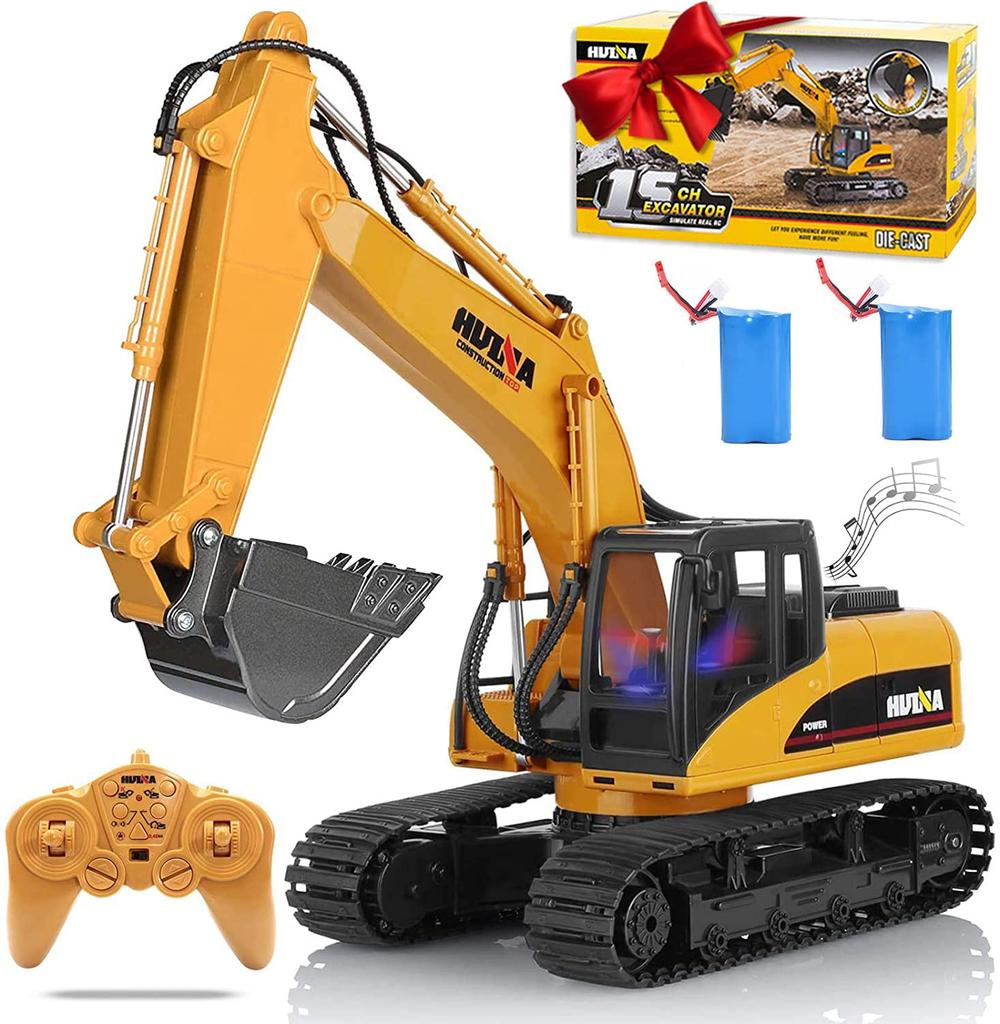 Radio Controlled Car for Power Heavy Machinery Radio RC Construction Indoor Birthday Gift Machinery Alloy Children, Shovel, Controlled, Toy, Car,